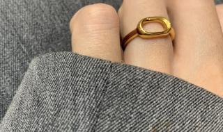 周大福黄金戒指