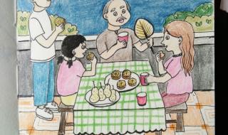 中秋节超难画最漂亮